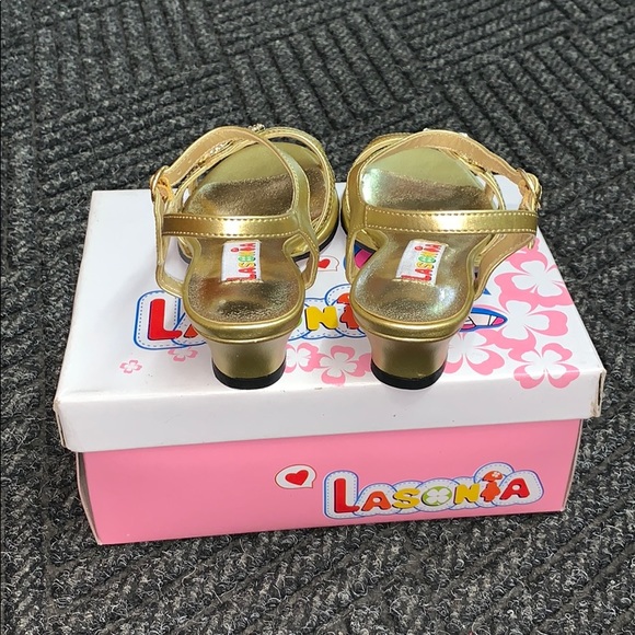 Little Girls Dress Sandals - Picture 3 of 5